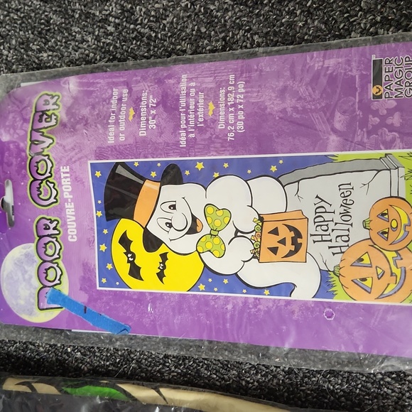 Two Halloween door covers, you get both! - Picture 3 of 5